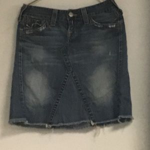 Jean skirt